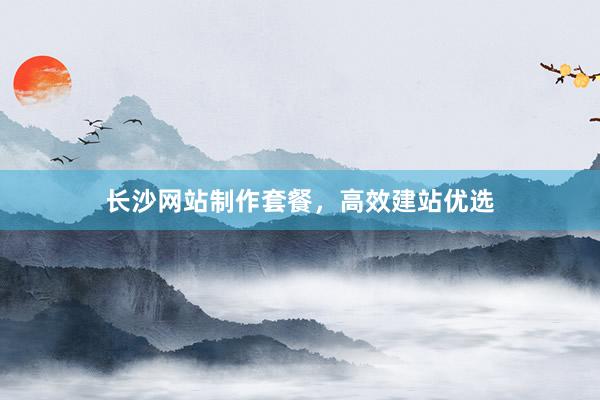 长沙网站制作套餐，高效建站优选